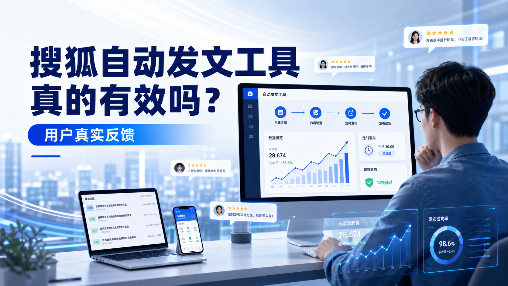 搜狐自动发文工具真的有效吗？鄂州用户的真实反馈